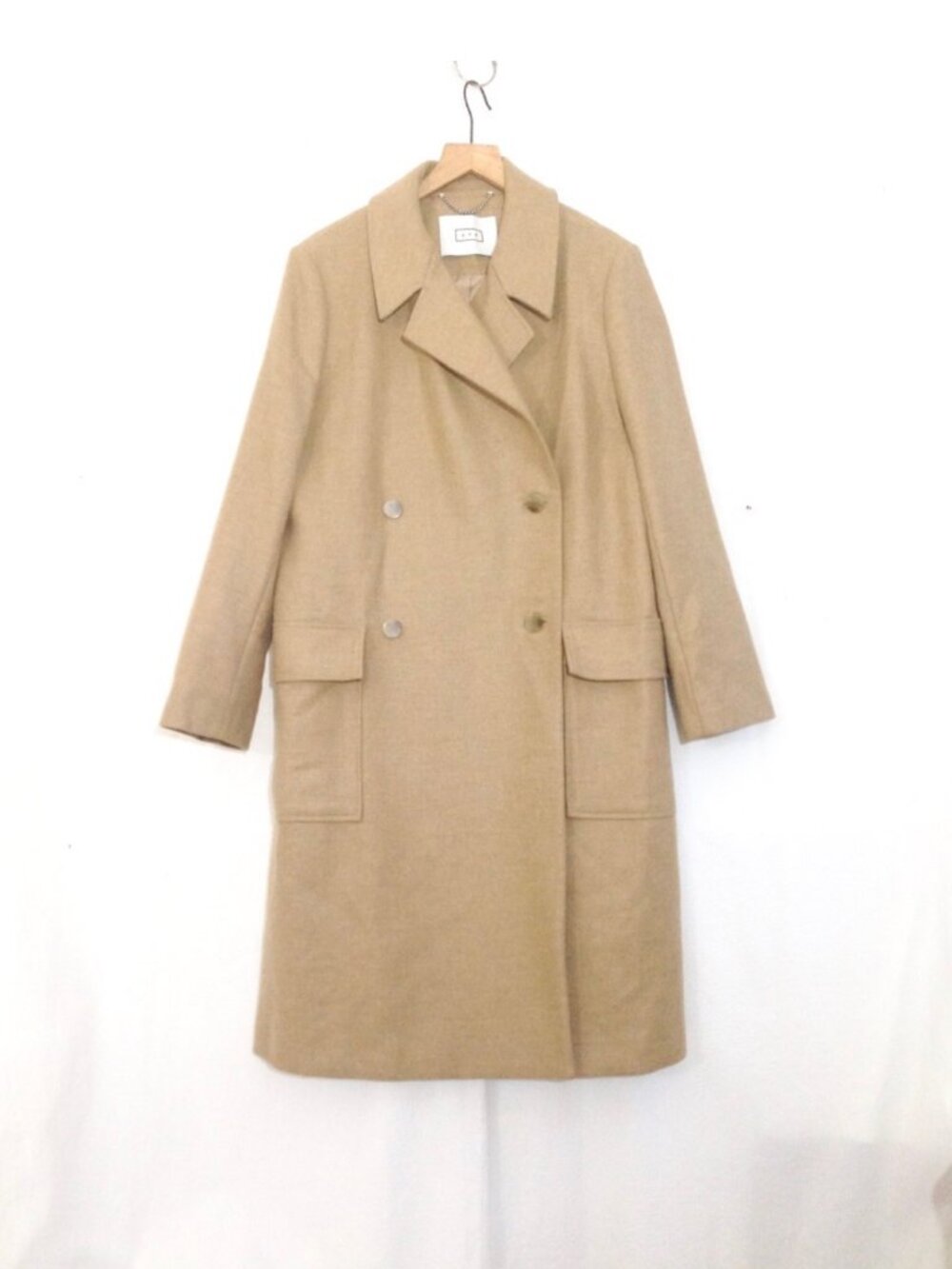 AYR Double Breasted Wool Coat - Small - NWOT